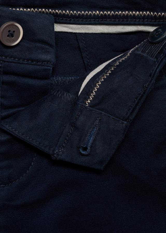 Mango Chinohose Aus Baumwolle