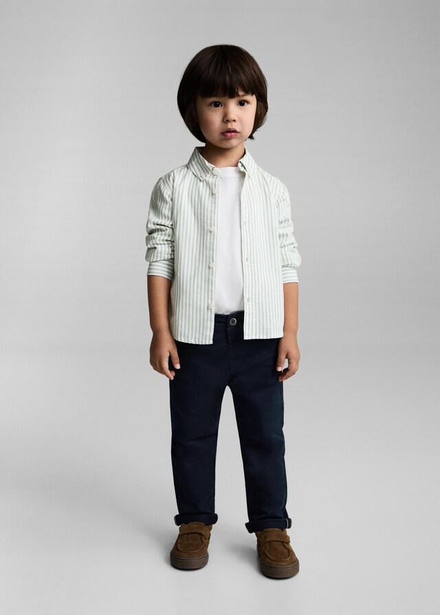 Mango Chinohose aus Baumwolle