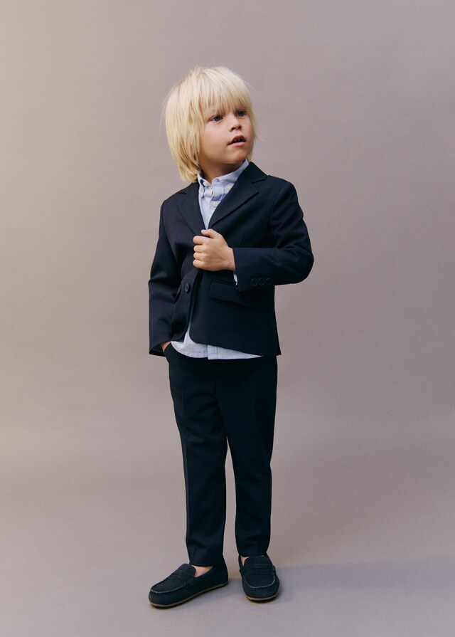 Mango Chinohose mit Kontrastbund