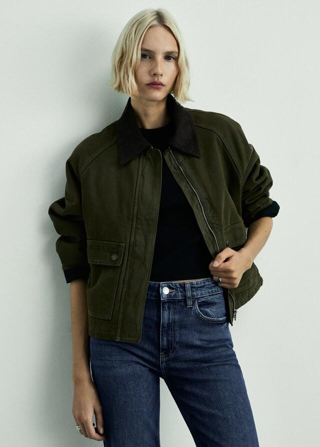 Mango Comfort-Jeans Mit Hohem Bund Newmom