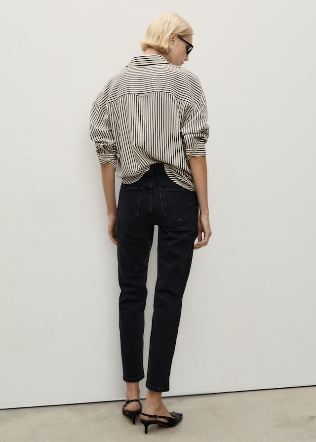 Mango Comfort-Jeans Mit Hohem Bund Newmom