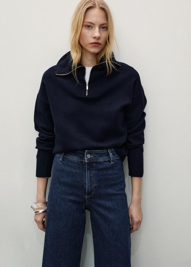 Mango Culotte-Jeans Mit Hohem Bund Catherin