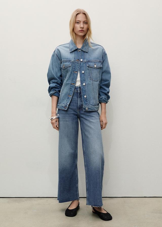 Mango Culotte-Jeans Mit Hohem Bund Catherin