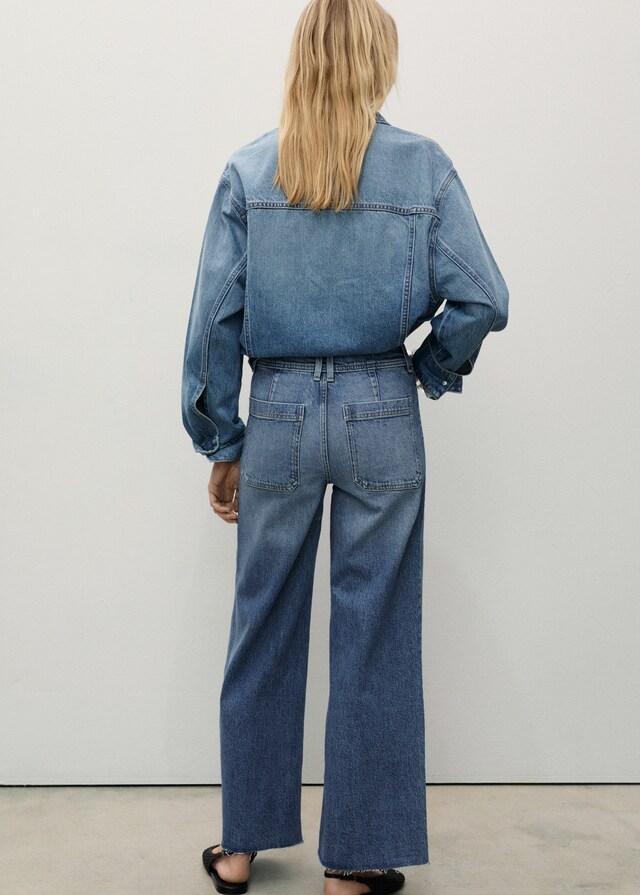 Mango Culotte-Jeans Mit Hohem Bund Catherin