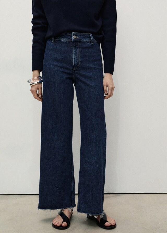 Mango Culotte-Jeans mit hohem Bund Catherin