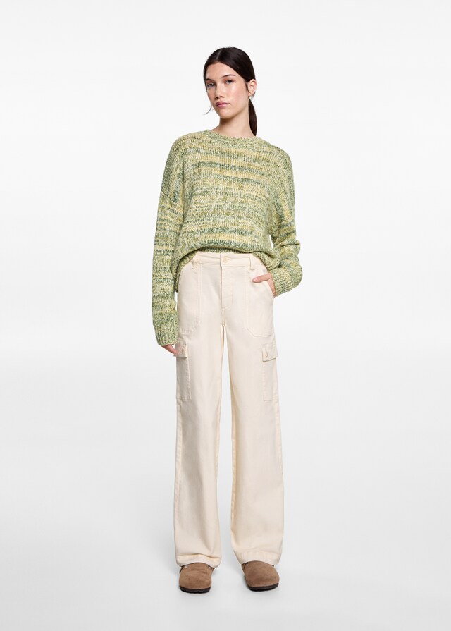 Mango Culotte-Jeans Mit Taschen