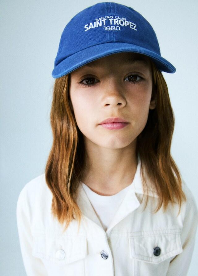 Mango Denim-Schirmmütze