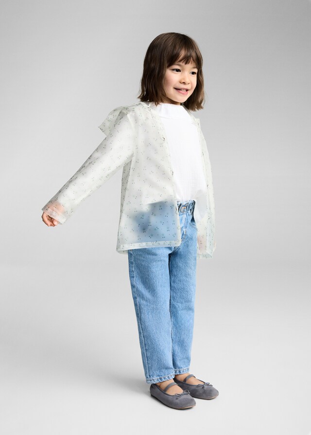 Mango Durchsichtige Waterproof-Jacke