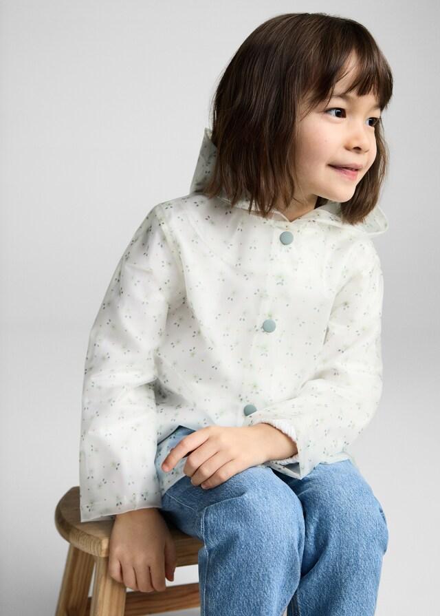 Mango Durchsichtige Waterproof-Jacke