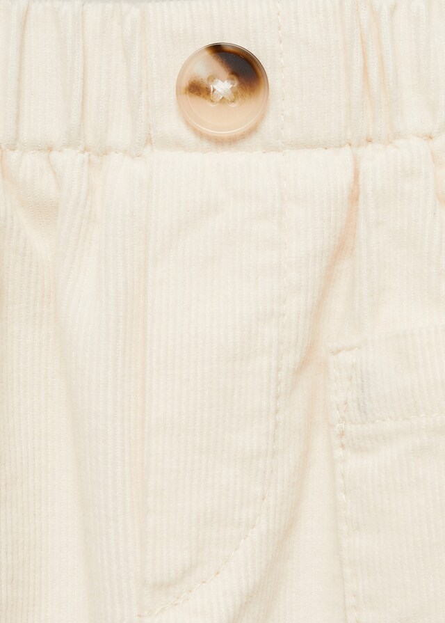 Mango Feincord-Hose Mit Taschen