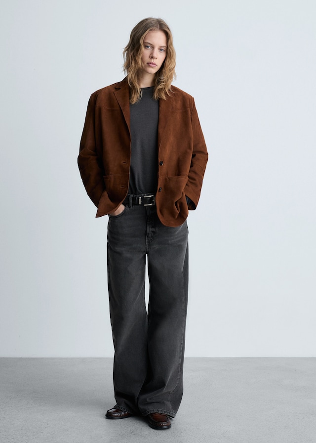 Mango Feines Rundhals-T-Shirt