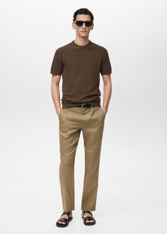 Mango Feinstrickshirt Aus Baumwolle