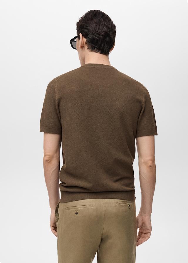 Mango Feinstrickshirt Aus Baumwolle