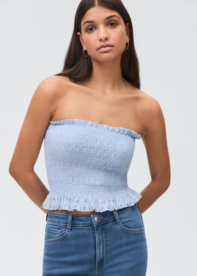 Mango Flared-Jeans Mit Ausgefranstem Saum