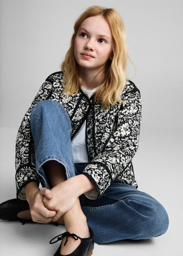 Mango Flared Jeans Mit Knöpfen