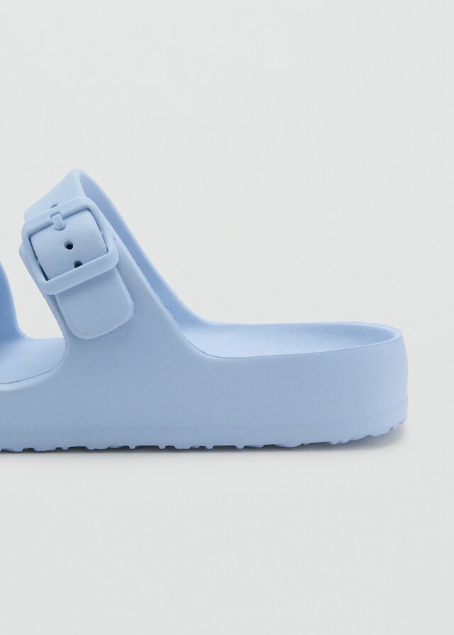 Mango Flip-Flops Mit Schnallen