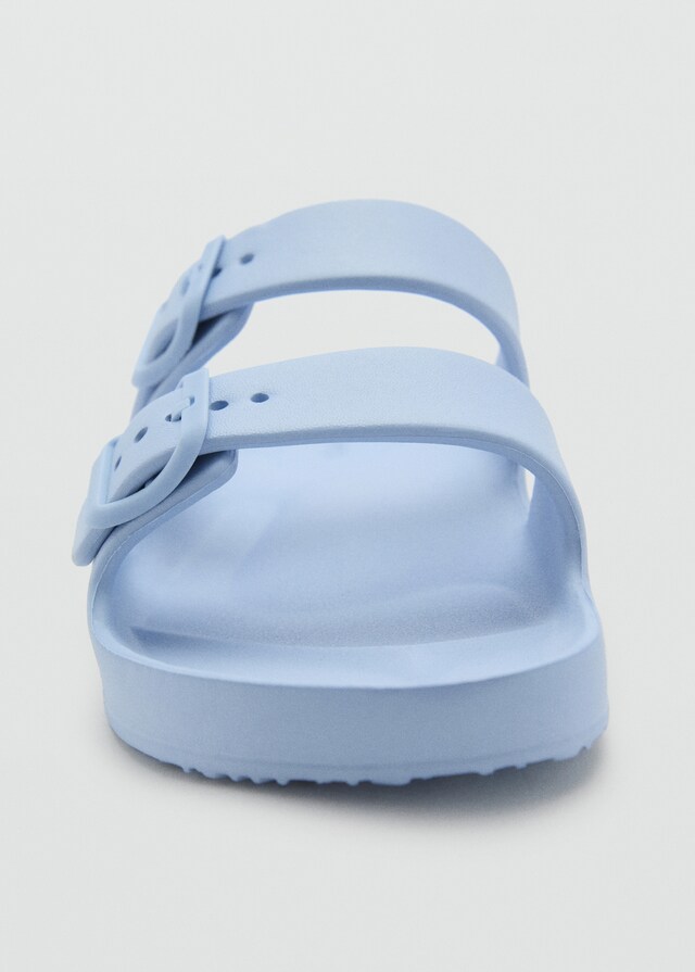 Mango Flip-Flops Mit Schnallen