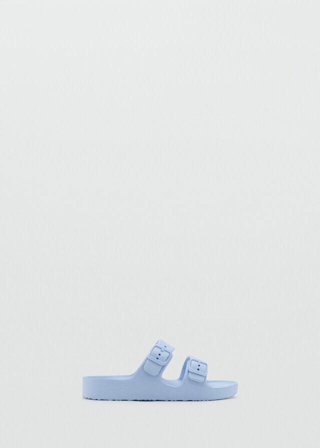 Mango Flip-Flops Mit Schnallen