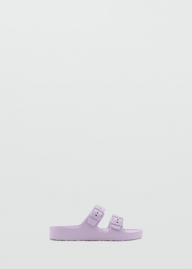 Mango Flip-Flops Mit Schnallen