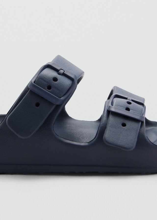 Mango Flip-Flops Mit Schnallen