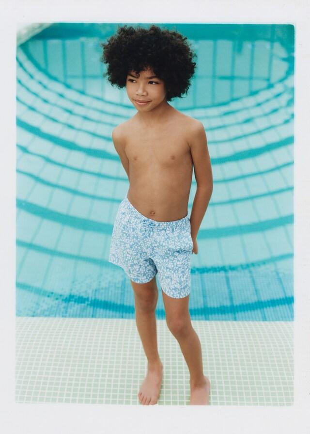 Mango Geblümte Badehose