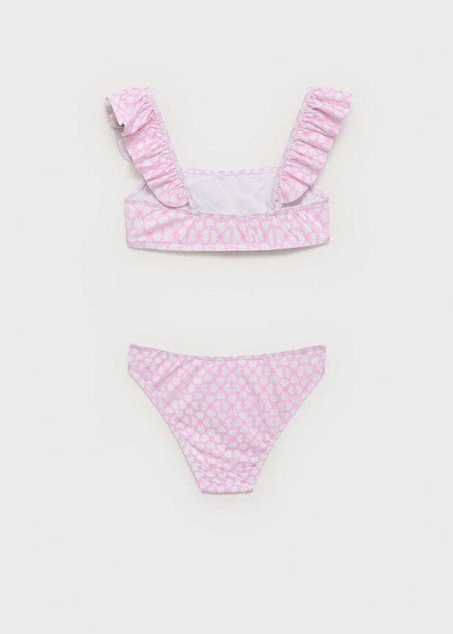 Mango Geblümter Bikini Mit Rüschen