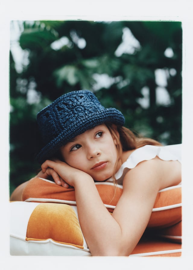 Mango Gehäkelter Bucket Hat