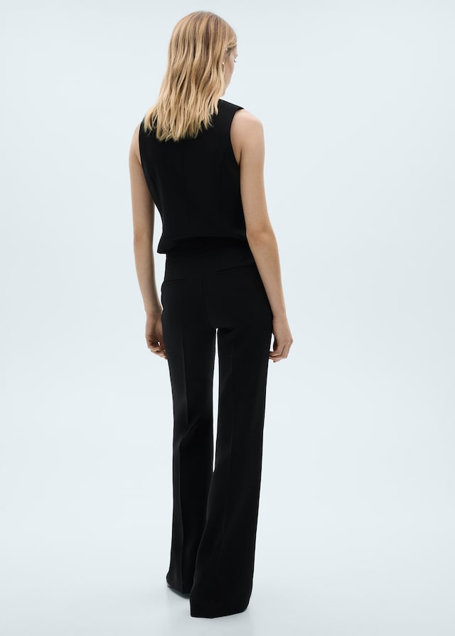 Mango Geknöpfte Anzugweste