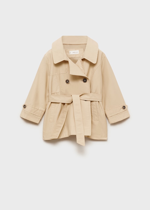 Mango Geknöpfter Trenchcoat