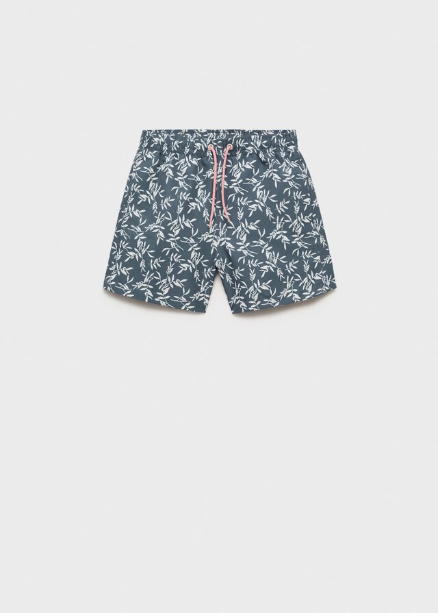 Mango Gemusterte Badeshorts