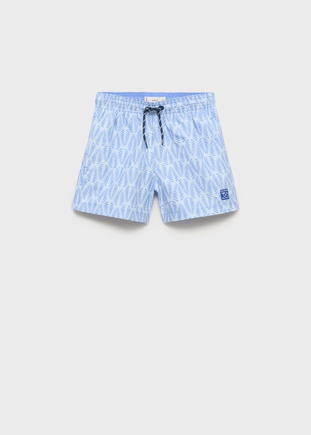 Mango Gemusterte Badeshorts