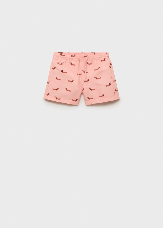 Mango Gemusterte Badeshorts