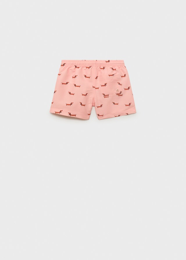 Mango Gemusterte Badeshorts