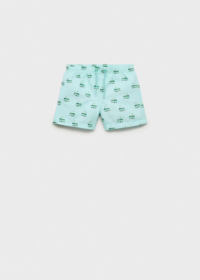 Mango Gemusterte Badeshorts