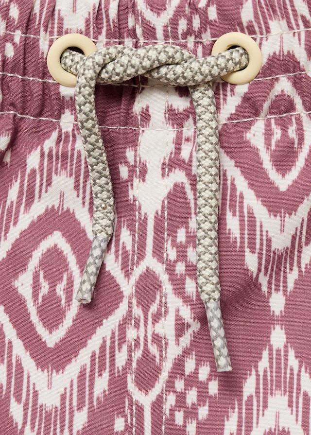 Mango Gemusterte Badeshorts