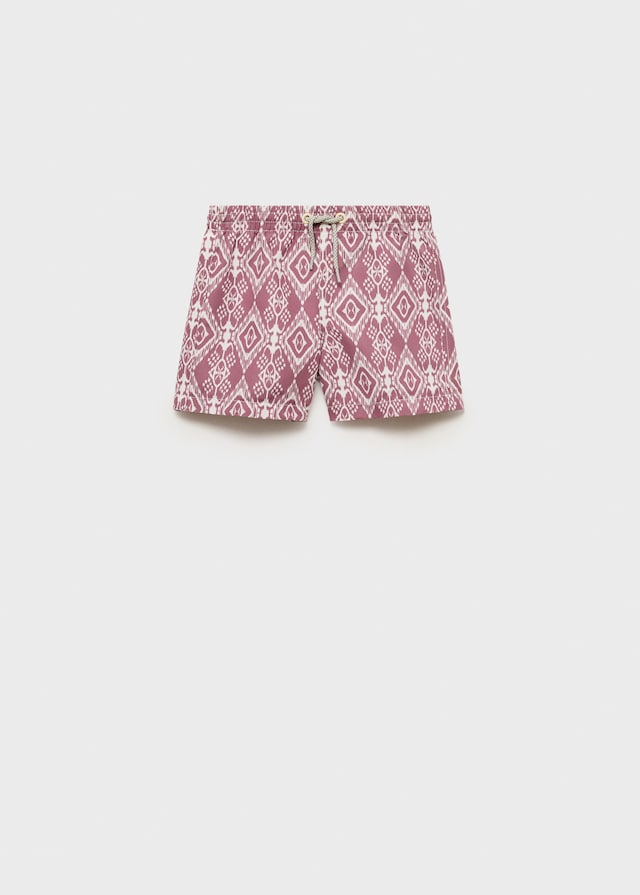 Mango Gemusterte Badeshorts