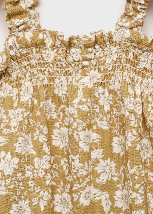 Mango Gemusterte Baumwoll-Latzhose