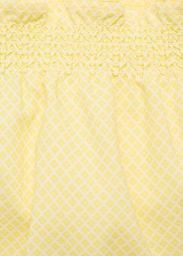 Mango Gemusterte Baumwollshorts