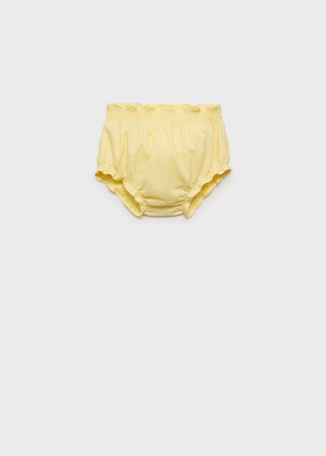 Mango Gemusterte Baumwollshorts