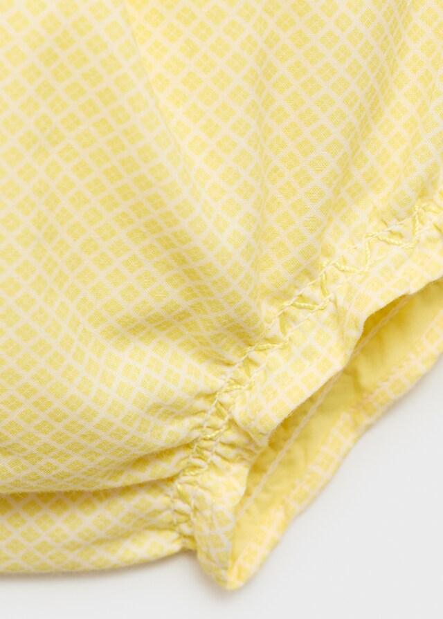 Mango Gemusterte Baumwollshorts