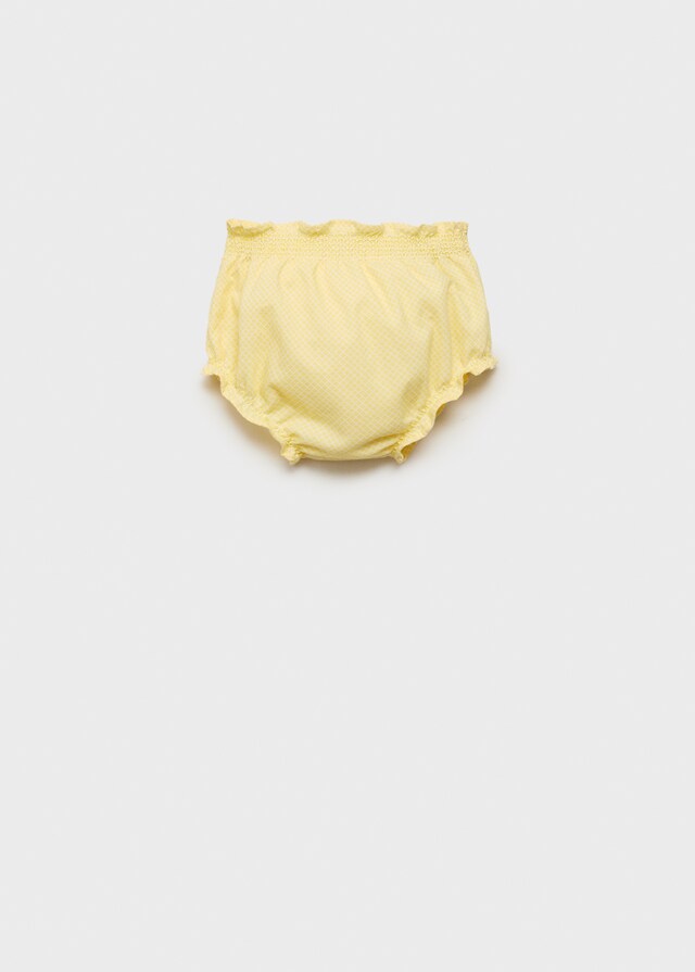 Mango Gemusterte Baumwollshorts
