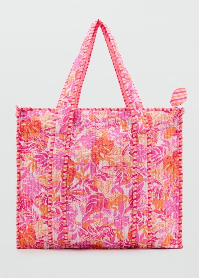 Mango Gemusterte Tote-Bag