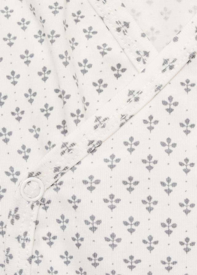 Mango Gemusterter Baumwoll-Body