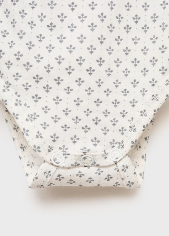 Mango Gemusterter Baumwoll-Body