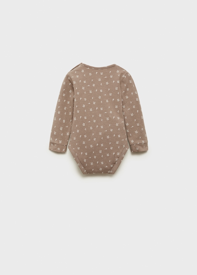 Mango Gemusterter Baumwoll-Body