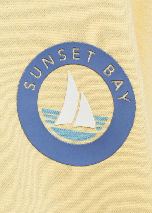 Mango Gemustertes Baumwoll-Sweatshirt