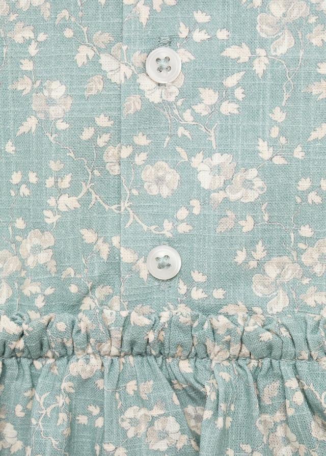 Mango Gemustertes Kleid Und Höschen