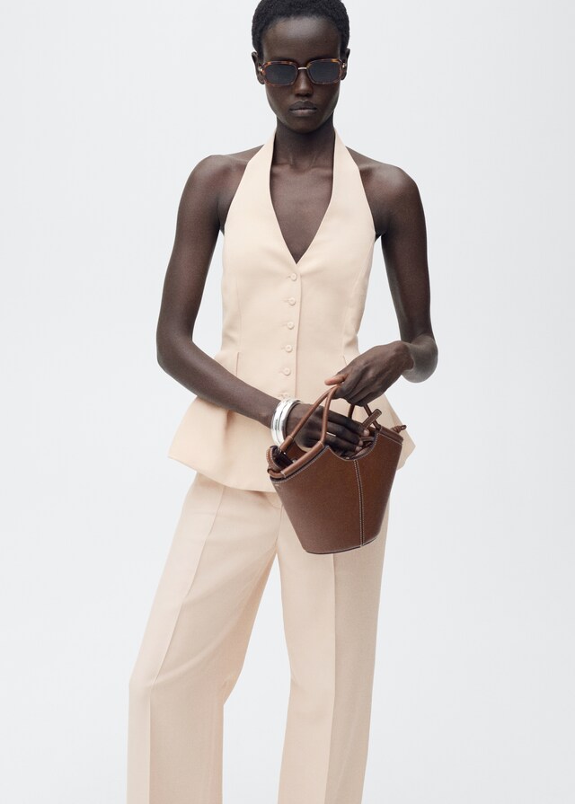 Mango Gerade Anzughose