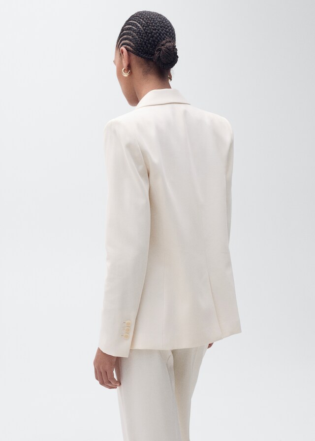 Mango Gerade Anzugjacke