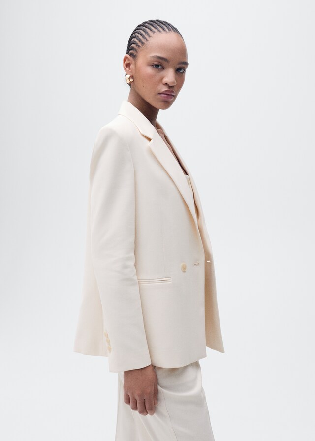 Mango Gerade Anzugjacke